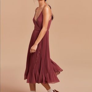 Aritzia Wilfred Beaune Wrap Dress Short